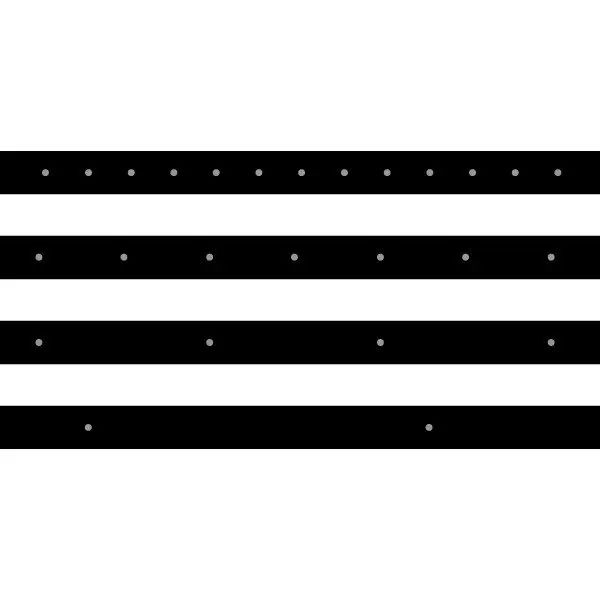 圆点直径 0.06 英寸